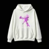 主图_2 Buzo con Capucha Algodón Estampado Esqueleto Neon Flame Urbano Premium