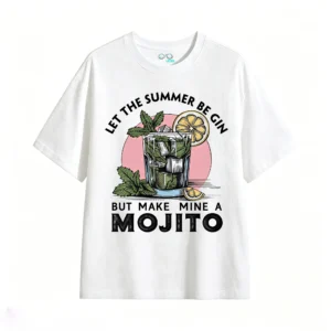 主图_2 Remera Algodón Estampada Mojito Verano Casual Premium