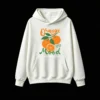 主图_2 Buzo con Capucha Algodón Estampada Naranjas Frutas Vintage Verano