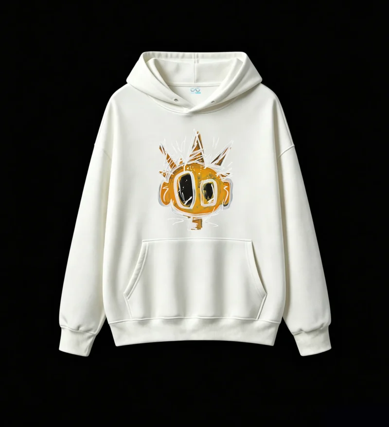 Buzo con Capucha Algodón Estampado Diseño Gráfico Urbano Casual Premium