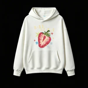 主图_2 Buzo con Capucha B+ab Dreams Algodón Estampado Fruta Oversize Casual