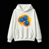 主图_2 Buzo con Capucha Algodón Estampado Arándanos Arte Pop Casual Verano