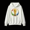 Buzo con Capucha Algodón Copa Mundial Estampado Premium Fútbol Argentino