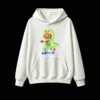 主图_2 Buzo con Capucha Algodón Estampado Dino Scooter Diseño Kawaii Premium