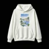 Buzo con Capucha Algodón Estampado Paisaje Costa Verano Premium