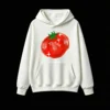 主图_2 Buzo con Capucha Algodón Estampada Tomate Youtube Casual Calidad Premium