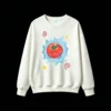 主图_2 Sudadera Cuello Redondo Algodón Estampado Tomate Diseño Pop Art Casual 118