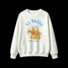 Sudadera Cuello Redondo Algodón El Patio Quijote Estampado Urbano Casual Premium