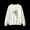 Sudadera Cuello Redondo Algodón Estampado Hada Fairycore Vintage Premium