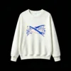 主图_2 Sudadera Cuello Redondo Algodón Estampado Peces Diseño Marino Urbano Moda