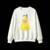 Sudadera Cuello Redondo Algodón Estampado Gato Bolsa Kawaii Premium Envío