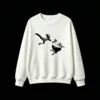 Sudadera Cuello Redondo Algodón Estampado Fútbol Diseño Premium Casual DTG