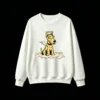 主图_2 Sudadera Cuello Redondo Algodón Estampado Perro Angelito Diseño Premium Kawaii