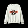 Sudadera Cuello Redondo Algodón Estampada Instinct Serpiente Diseño Urbano Top