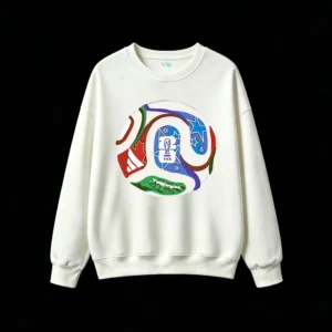 主图_2 Sudadera Cuello Redondo Algodón Estampada Mundial Fútbol Diseño Deportivo 2026