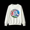 Sudadera Cuello Redondo Algodón Estampada Mundial 2026 Diseño Fútbol Premium