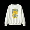 主图_2 Sudadera Cuello Redondo Algodón Estampado Limoncello Diseño Vintage Casual