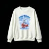 Sudadera Cuello Redondo Pray To Win Algodón Estampado Urbano Oversize Premium