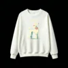 主图_2 Sudadera Cuello Redondo Algodón Estampado Poodle Vintage Retro Diseño Abril