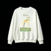 主图_2 Sudadera Cuello Redondo Algodón Estampado Galgo Whippet Diseño Vintage Premium