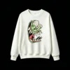 Sudadera Cuello Redondo Algodón Estampado Monstruo Urbano Diseño Original