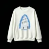 Sudadera Cuello Redondo Algodón Estampado Santorini Diseño Verano Premium