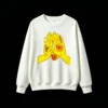Sudadera Cuello Redondo Algodón Estampada Arte Psicodélico Diseño Ojos Full