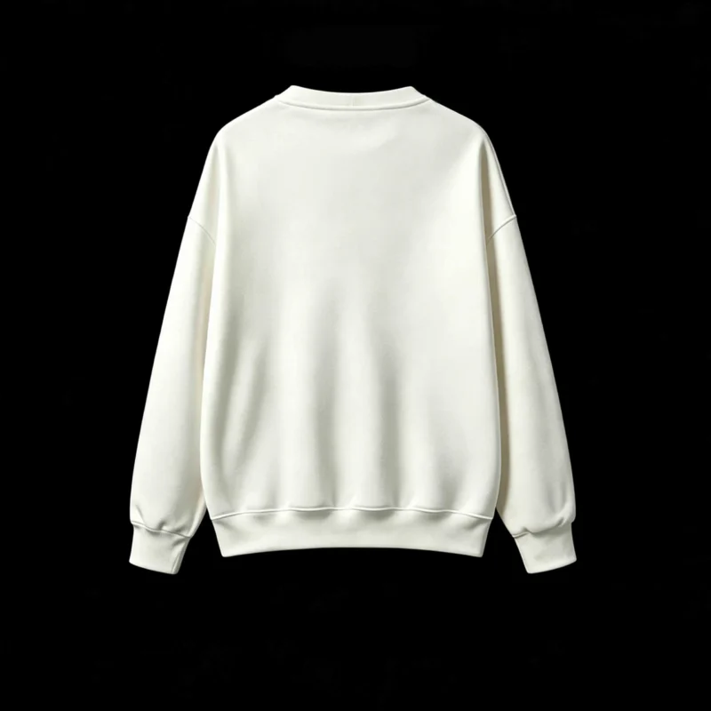 Sudadera Cuello Redondo Algodón Estampado Gatos Manzana Kawaii Oversize Premium