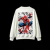 SUDADERA SIN CAPUCHA ESTAMPADO DOBLE DE SPIDER-MAN ESTILO CÓMIC AMERICANO