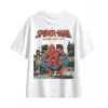 REMERA ALGODÓN SPIDER-MAN ESTAMPADO DOBLE ESTILO CÓMIC RETRO UNISEX