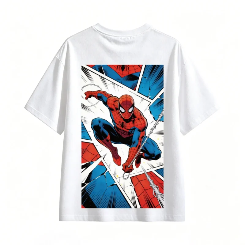 REMERA SPIDERMAN ALGODÓN ESTAMPADO CÓMIC