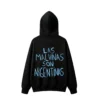 BUZO CON CAPUCHA DOBLE ESTAMPADO LAS MALVINAS SON ARGENTINAS UNISEX