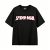 REMERA ALGODÓN SPIDER-MAN ESTAMPADO DOBLE ESTILO CÓMIC RETRO UNISEX