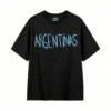 REMERA DE ALGODÓN DOBLE ESTAMPADO CON LEYENDA LAS MALVINAS SON ARGENTINAS